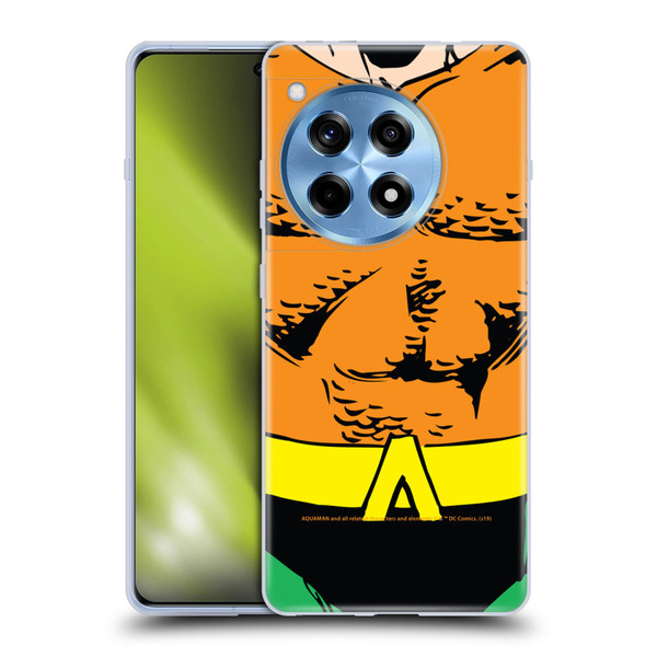 Aquaman DC Comics Logo Uniform Soft Gel Case for OnePlus 12R