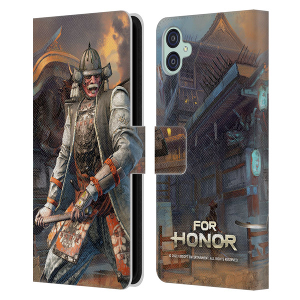 For Honor Characters Kensei Leather Book Wallet Case Cover For Samsung Galaxy M04 5G / A04e