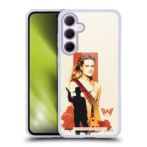 Westworld Graphics Wyatt Soft Gel Case for Samsung Galaxy A35 5G