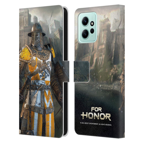 For Honor Characters Conqueror Leather Book Wallet Case Cover For Xiaomi Redmi 12