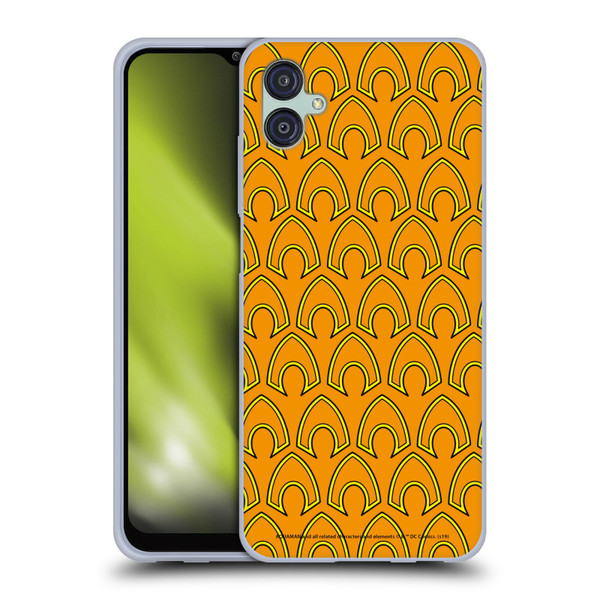 Aquaman DC Comics Logo Pattern Soft Gel Case for Samsung Galaxy M04 5G / A04e