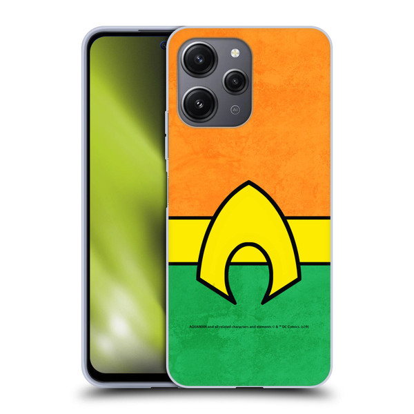 Aquaman DC Comics Logo Uniform 2 Soft Gel Case for Xiaomi Redmi 12