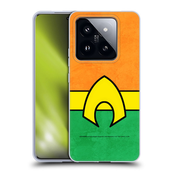 Aquaman DC Comics Logo Uniform 2 Soft Gel Case for Xiaomi 14 Pro