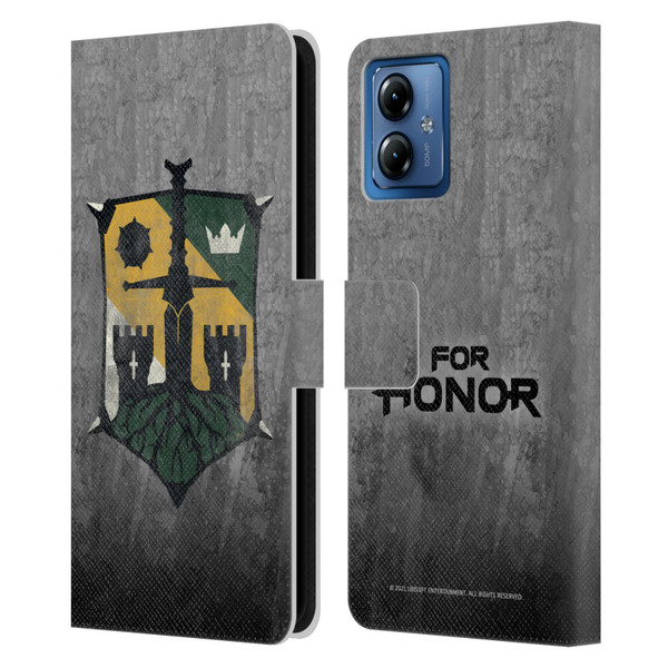 For Honor Icons Knight Leather Book Wallet Case Cover For Motorola Moto G14