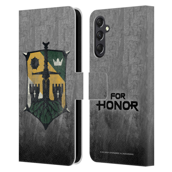 For Honor Icons Knight Leather Book Wallet Case Cover For Samsung Galaxy A24 4G / M34 5G