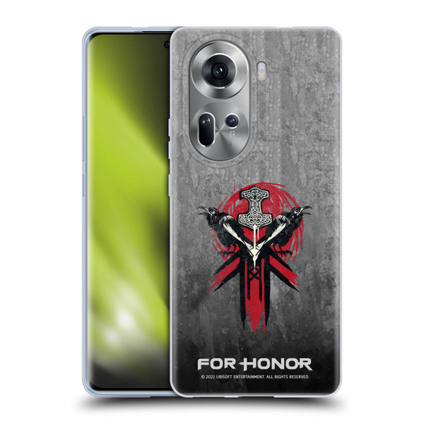 For Honor Icons Viking Soft Gel Case for OPPO Reno11