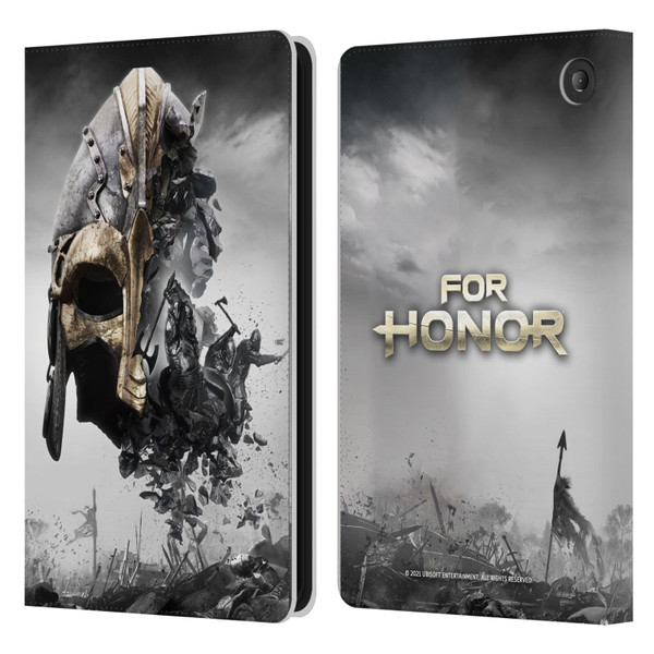 For Honor Key Art Viking Leather Book Wallet Case Cover For Amazon Fire 7 2022