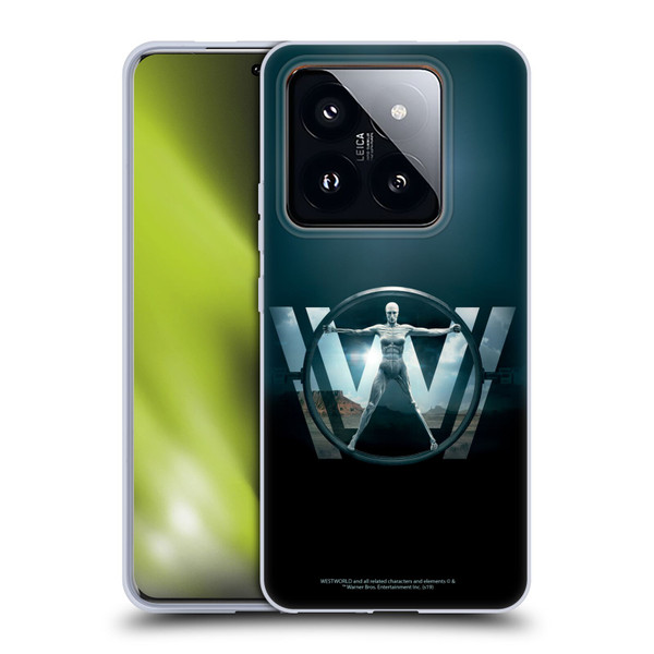 Westworld Key Art The Vitruvian Man Soft Gel Case for Xiaomi 14 Pro