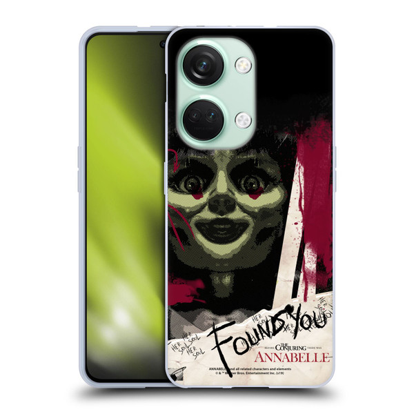 Annabelle Graphics Found You Soft Gel Case for OnePlus Nord 3 5G