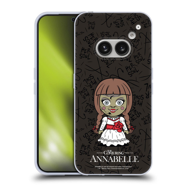 Annabelle Graphics Character Art Soft Gel Case for Nothing Phone (2a)