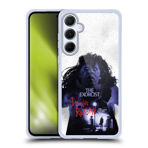 The Exorcist Graphics Poster 2 Soft Gel Case for Samsung Galaxy A55 5G