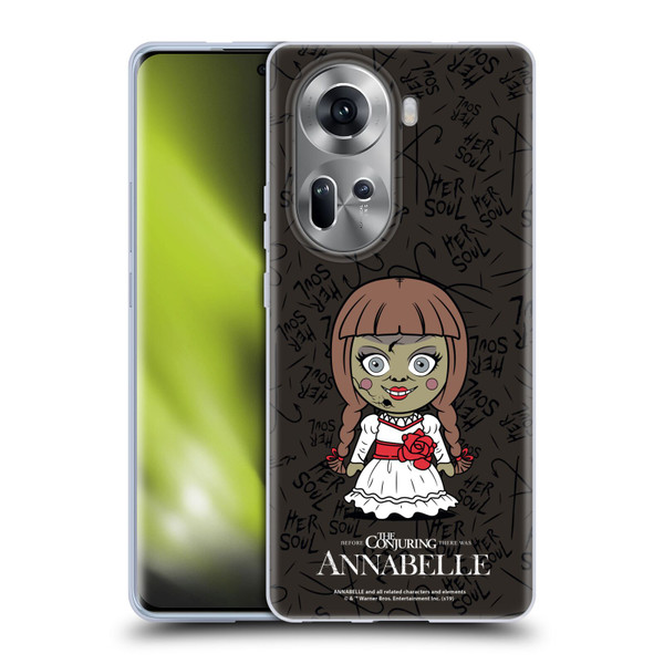 Annabelle Graphics Character Art Soft Gel Case for OPPO Reno11