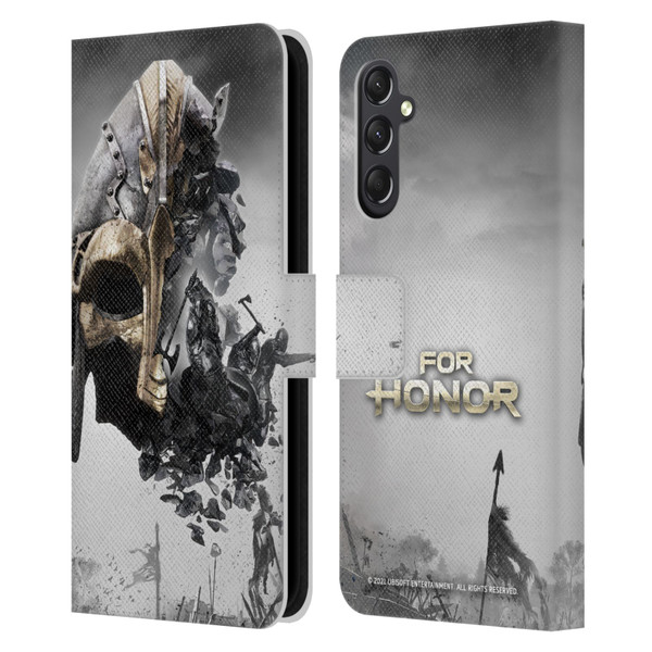 For Honor Key Art Viking Leather Book Wallet Case Cover For Samsung Galaxy A24 4G / M34 5G