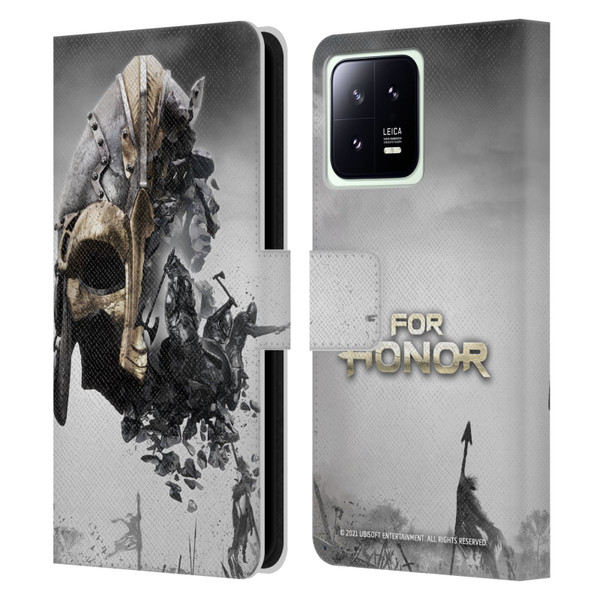 For Honor Key Art Viking Leather Book Wallet Case Cover For Xiaomi 13 5G