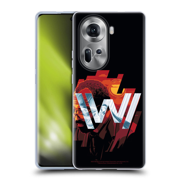Westworld Logos Bernard Soft Gel Case for OPPO Reno11