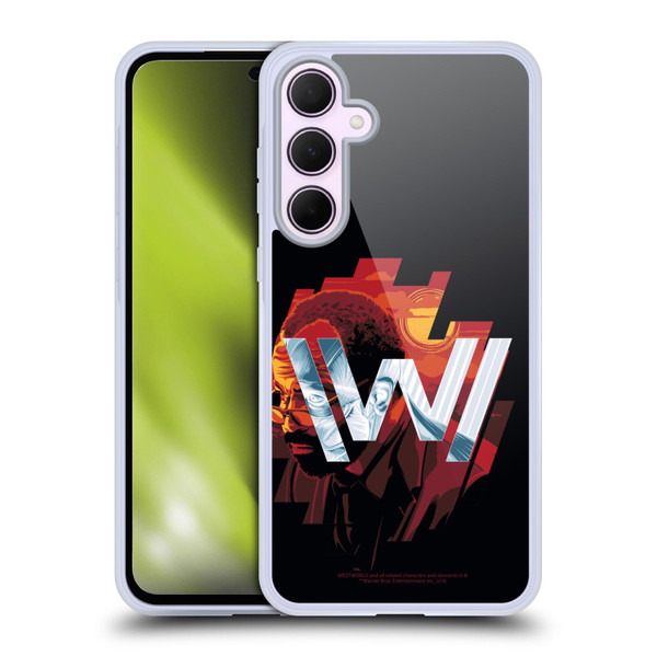 Westworld Logos Bernard Soft Gel Case for Samsung Galaxy A35 5G