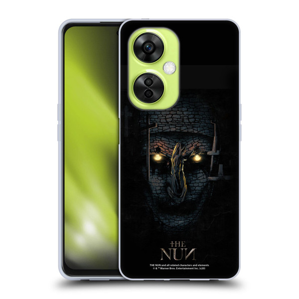 The Nun Valak Graphics Double Exposure Soft Gel Case for OnePlus Nord CE 3 Lite 5G