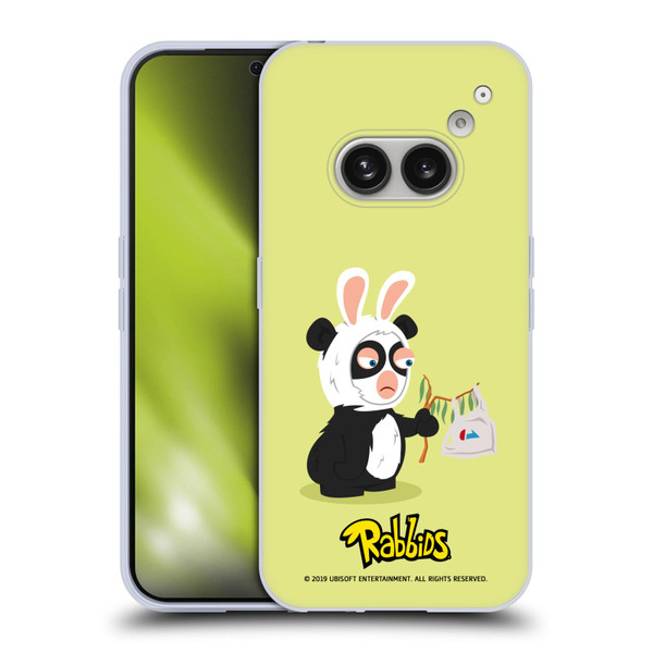 Rabbids Costumes Panda Soft Gel Case for Nothing Phone (2a)