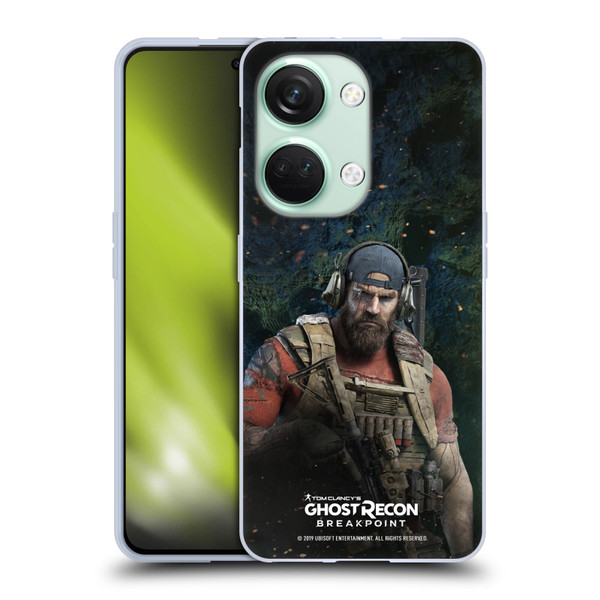 Tom Clancy's Ghost Recon Breakpoint Character Art Nomad Soft Gel Case for OnePlus Nord 3 5G