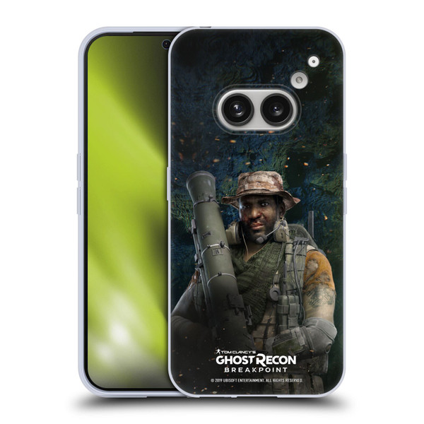 Tom Clancy's Ghost Recon Breakpoint Character Art Fixit Soft Gel Case for Nothing Phone (2a)