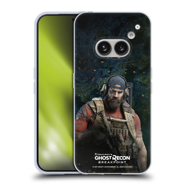 Tom Clancy's Ghost Recon Breakpoint Character Art Nomad Soft Gel Case for Nothing Phone (2a)