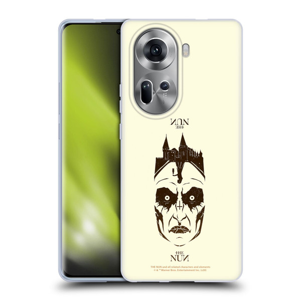 The Nun Valak Graphics Double Exposure 2 Soft Gel Case for OPPO Reno11