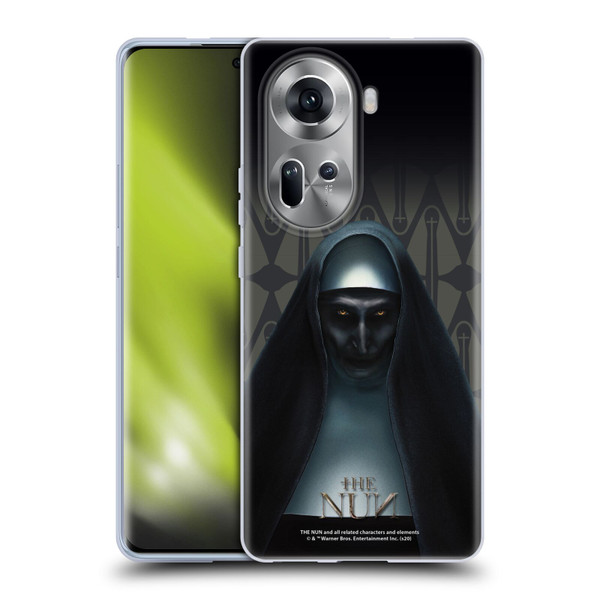 The Nun Valak Graphics Portrait Soft Gel Case for OPPO Reno11
