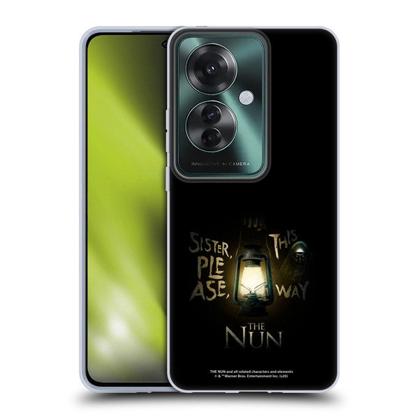 The Nun Valak Graphics This Way Soft Gel Case for OPPO Reno11 F 5G / F25 Pro 5G