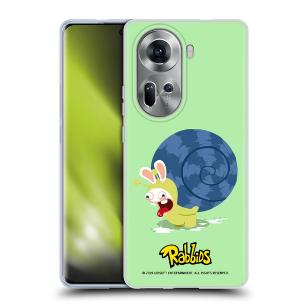 Rabbids Costumes Snail Soft Gel Case for OPPO Reno11