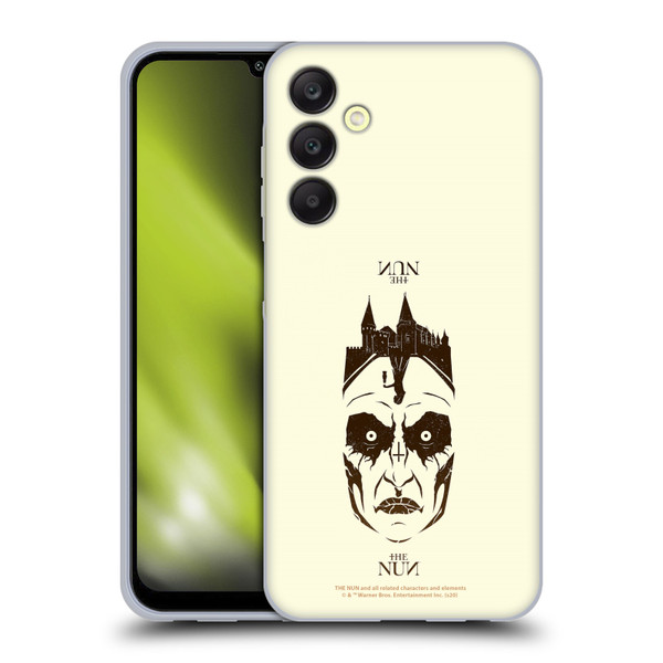 The Nun Valak Graphics Double Exposure 2 Soft Gel Case for Samsung Galaxy A25 5G
