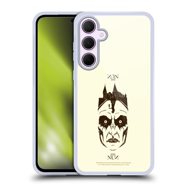 The Nun Valak Graphics Double Exposure 2 Soft Gel Case for Samsung Galaxy A35 5G
