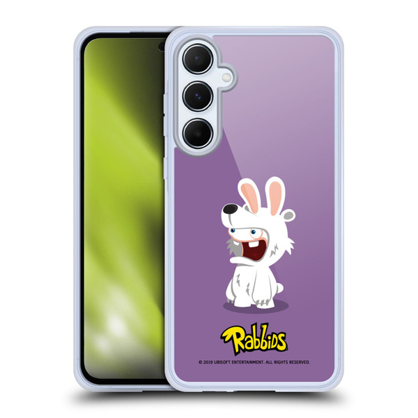 Rabbids Costumes Polar Bear Soft Gel Case for Samsung Galaxy A55 5G