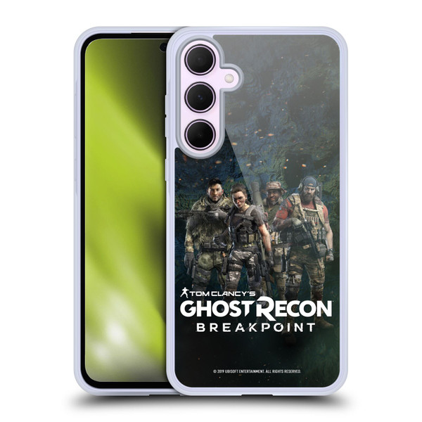 Tom Clancy's Ghost Recon Breakpoint Character Art The Ghosts Soft Gel Case for Samsung Galaxy A35 5G