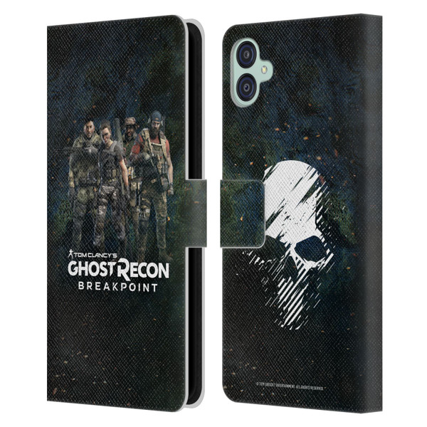 Tom Clancy's Ghost Recon Breakpoint Character Art The Ghosts Leather Book Wallet Case Cover For Samsung Galaxy M04 5G / A04e
