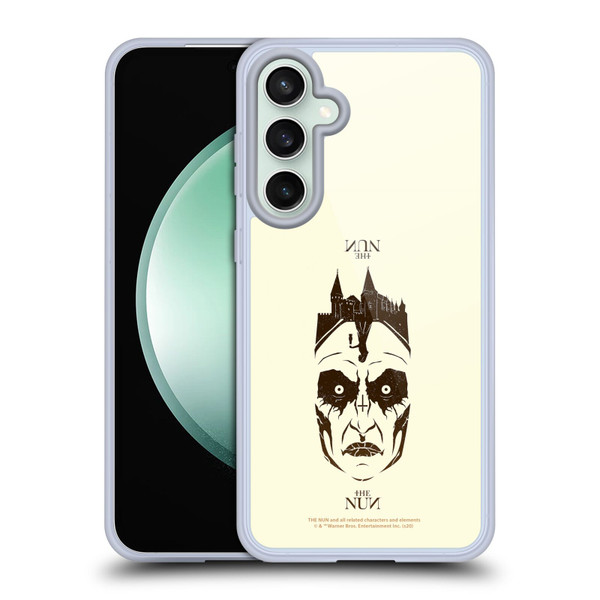 The Nun Valak Graphics Double Exposure 2 Soft Gel Case for Samsung Galaxy S23 FE 5G