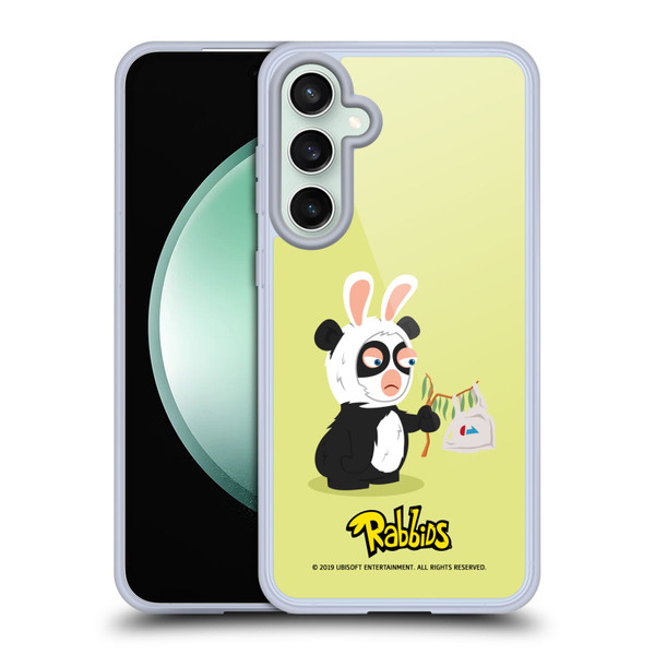 Rabbids Costumes Panda Soft Gel Case for Samsung Galaxy S23 FE 5G