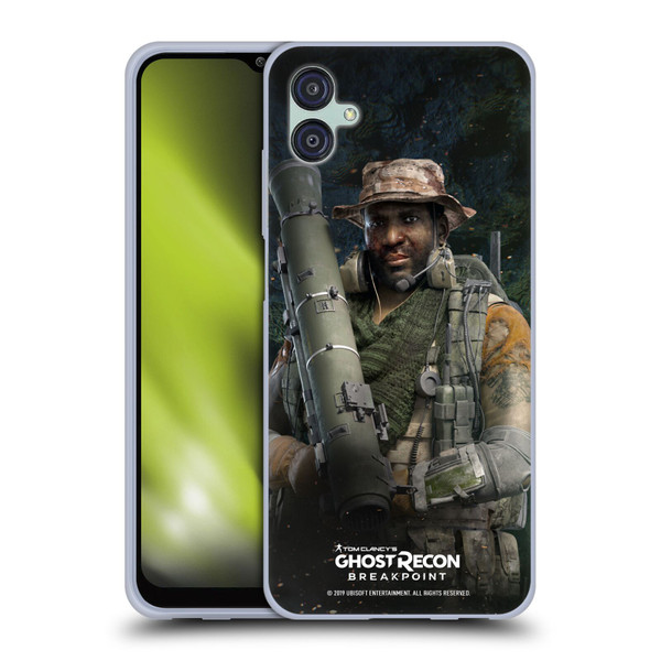 Tom Clancy's Ghost Recon Breakpoint Character Art Fixit Soft Gel Case for Samsung Galaxy M04 5G / A04e
