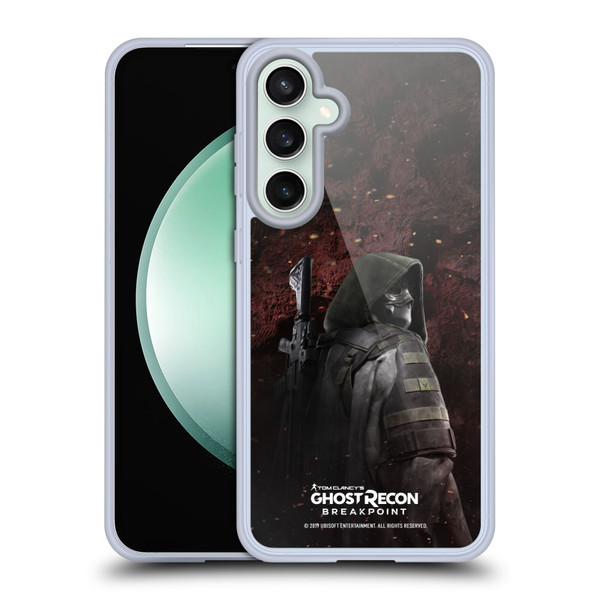 Tom Clancy's Ghost Recon Breakpoint Character Art Colonel Walker Soft Gel Case for Samsung Galaxy S23 FE 5G