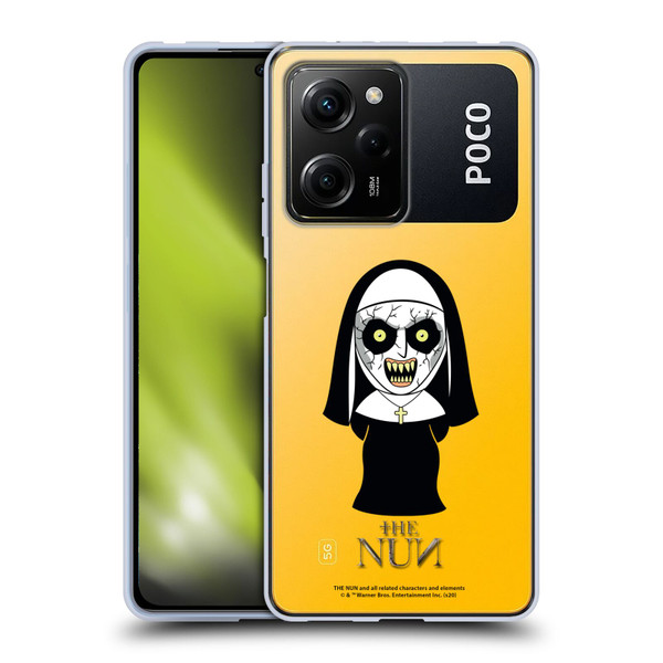 The Nun Valak Graphics Character Soft Gel Case for Xiaomi Redmi Note 12 Pro 5G