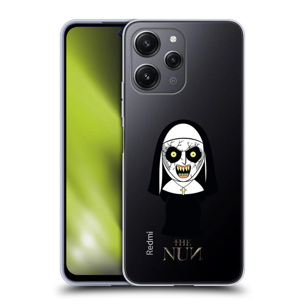 The Nun Valak Graphics Character Soft Gel Case for Xiaomi Redmi 12