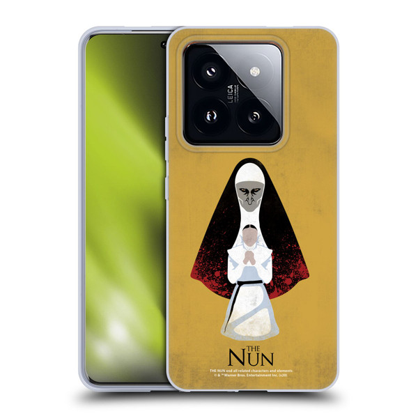 The Nun Valak Graphics Pray Soft Gel Case for Xiaomi 14 Pro