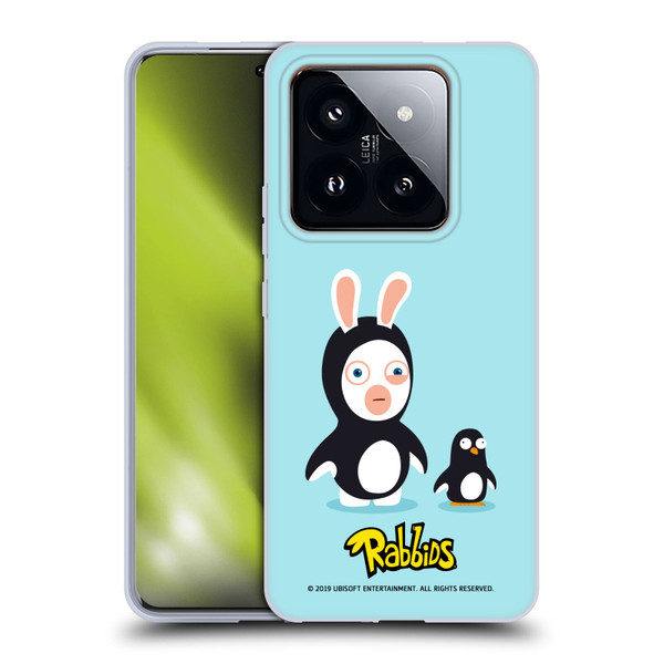 Rabbids Costumes Penguin Soft Gel Case for Xiaomi 14 Pro