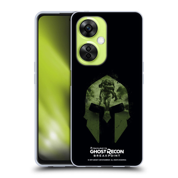 Tom Clancy's Ghost Recon Breakpoint Graphics Nomad Logo Soft Gel Case for OnePlus Nord CE 3 Lite 5G
