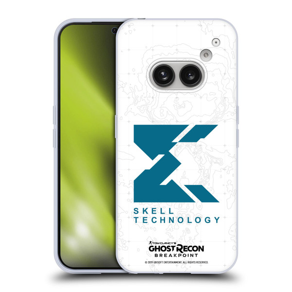 Tom Clancy's Ghost Recon Breakpoint Graphics Skell Technology Logo Soft Gel Case for Nothing Phone (2a)