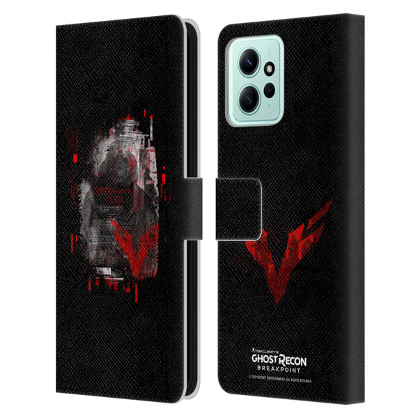 Tom Clancy's Ghost Recon Breakpoint Graphics Wolves Leather Book Wallet Case Cover For Xiaomi Redmi 12