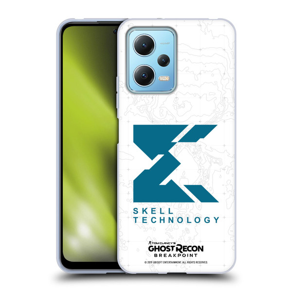 Tom Clancy's Ghost Recon Breakpoint Graphics Skell Technology Logo Soft Gel Case for Xiaomi Redmi Note 12 5G