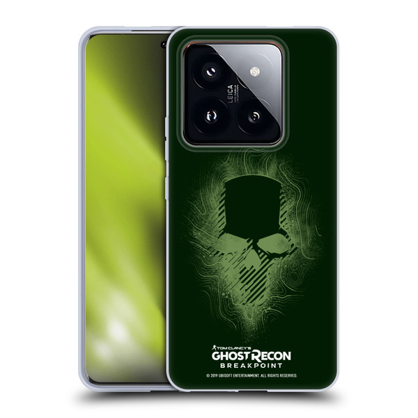 Tom Clancy's Ghost Recon Breakpoint Graphics Ghosts Logo Soft Gel Case for Xiaomi 14 Pro