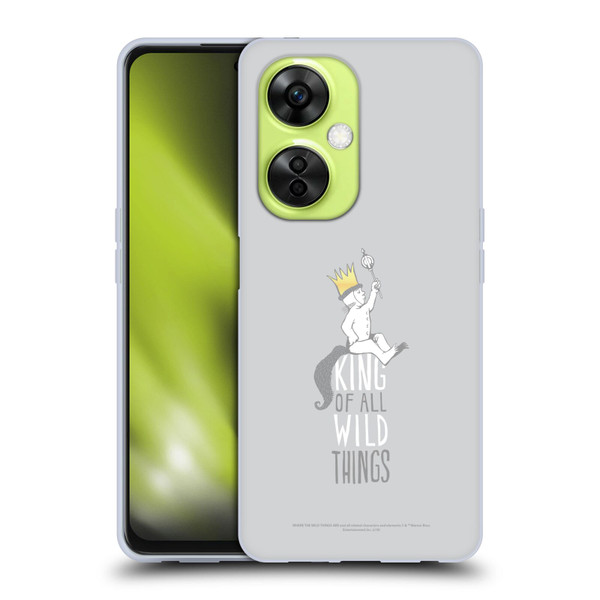 Where the Wild Things Are Literary Graphics King Soft Gel Case for OnePlus Nord CE 3 Lite 5G