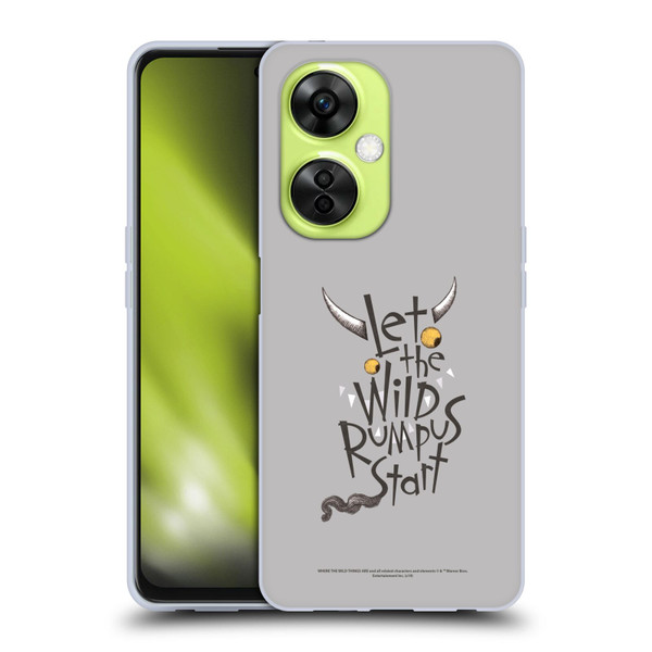 Where the Wild Things Are Literary Graphics Rumpus Soft Gel Case for OnePlus Nord CE 3 Lite 5G