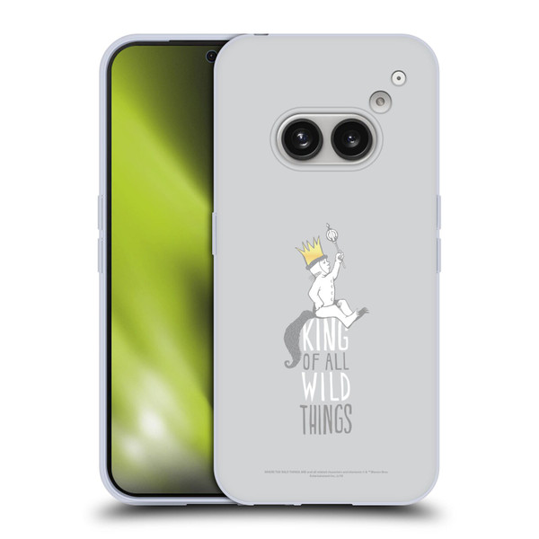 Where the Wild Things Are Literary Graphics King Soft Gel Case for Nothing Phone (2a)